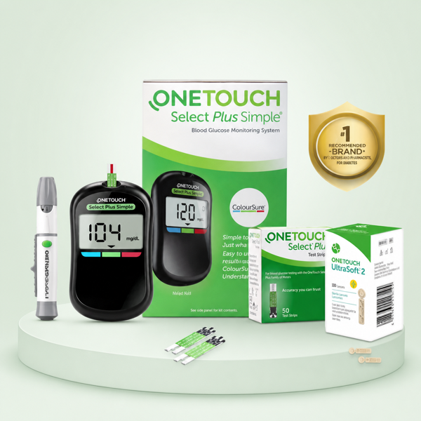 OneTouch Select Plus Simple Glucometer
